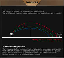 Load image into Gallery viewer, JNICE AIRJNISE-50 SHUTTLECOCK