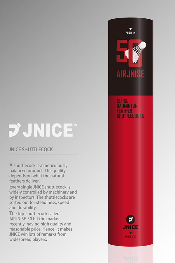 JNICE AIRJNISE-50 SHUTTLECOCK – jsports.co.nz